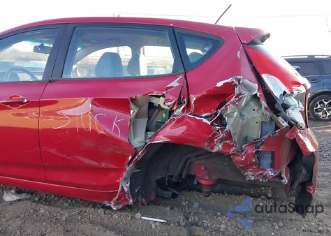 2005 Hyundai Accent Gls из США, поврежденный, VIN KMHCU5AE5CU018995